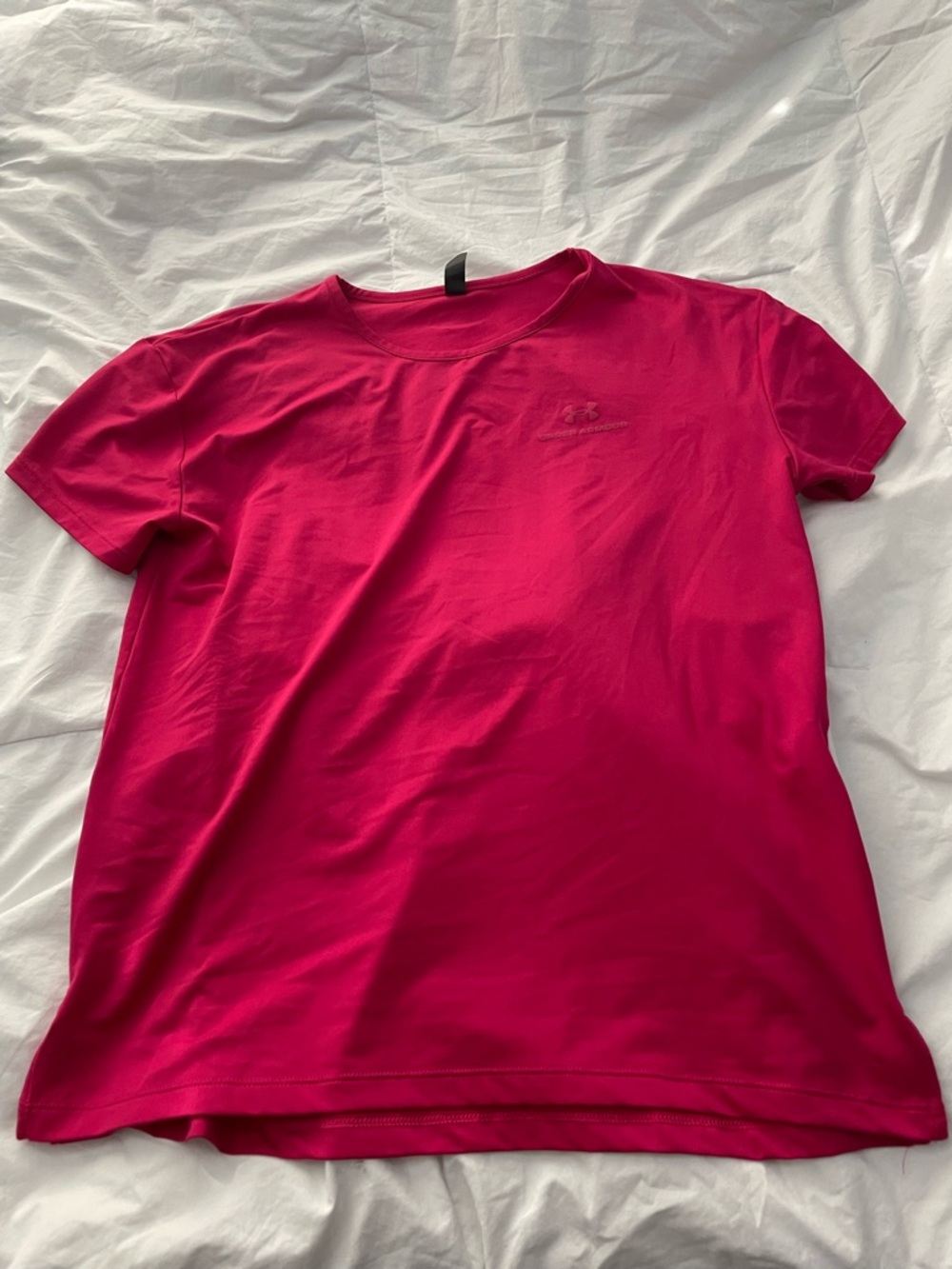 Under Armour Pink Short Sleeve Athletic Tee